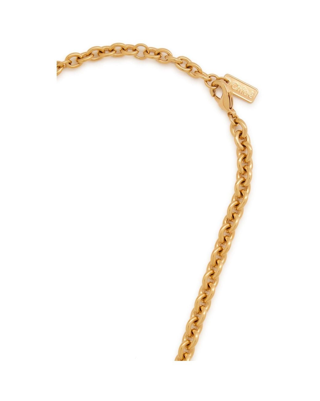 Chloé Metallic Multi-Layer Necklace