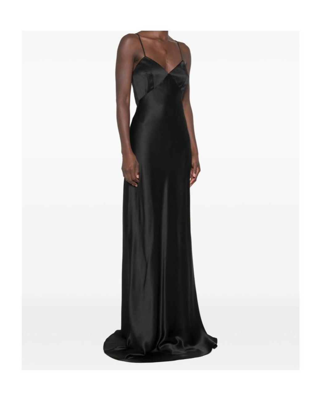 Max Mara Black Slip Dress