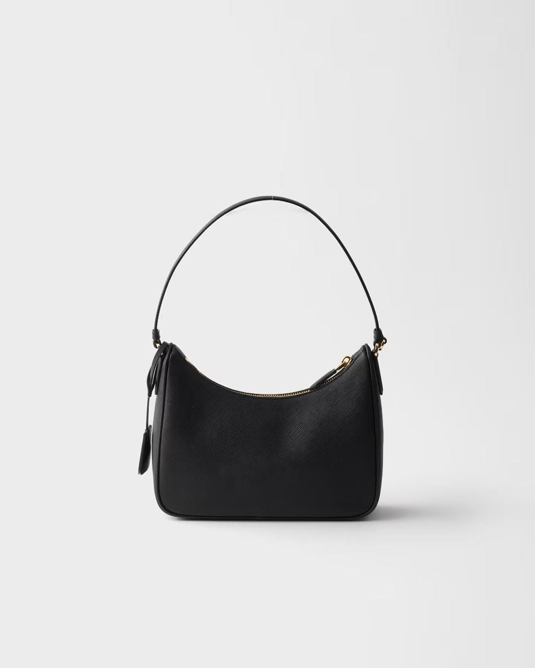 Prada Black Zippered Handbag