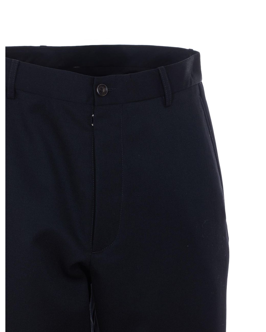 MM6 by Maison Margiela Blue Loose Fit Shorts for men