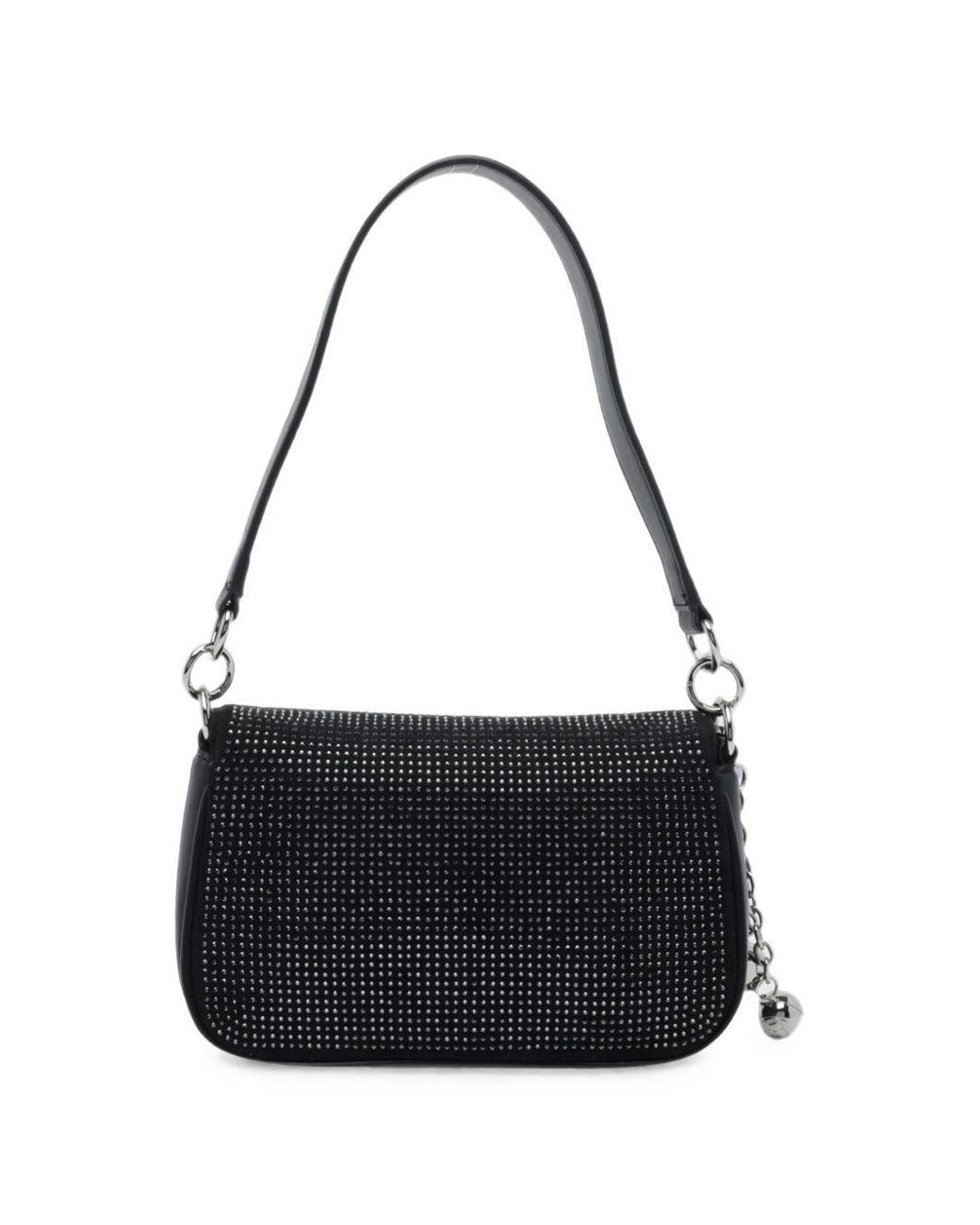 Liu Jo Black Studded Chain Shoulder Bag