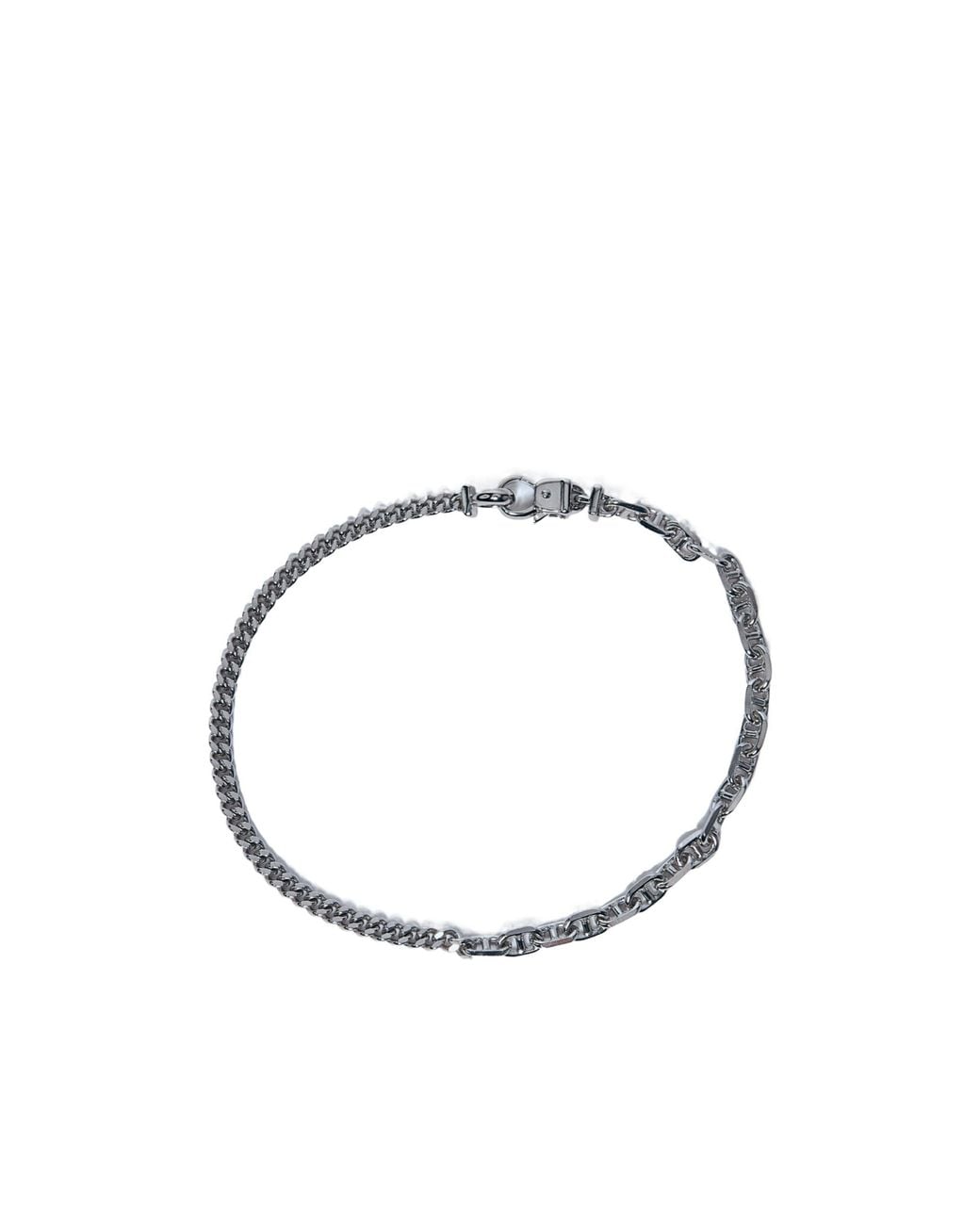 Tom Wood Metallic Chain-Link Bracelet for men