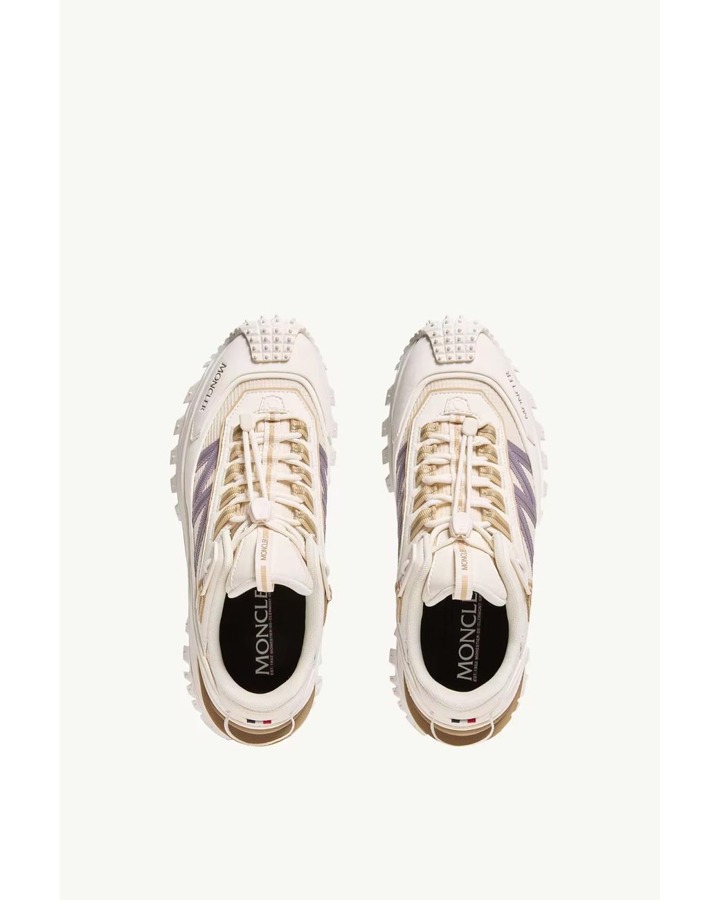 Moncler Natural Trailgrip Low-Top Trainers