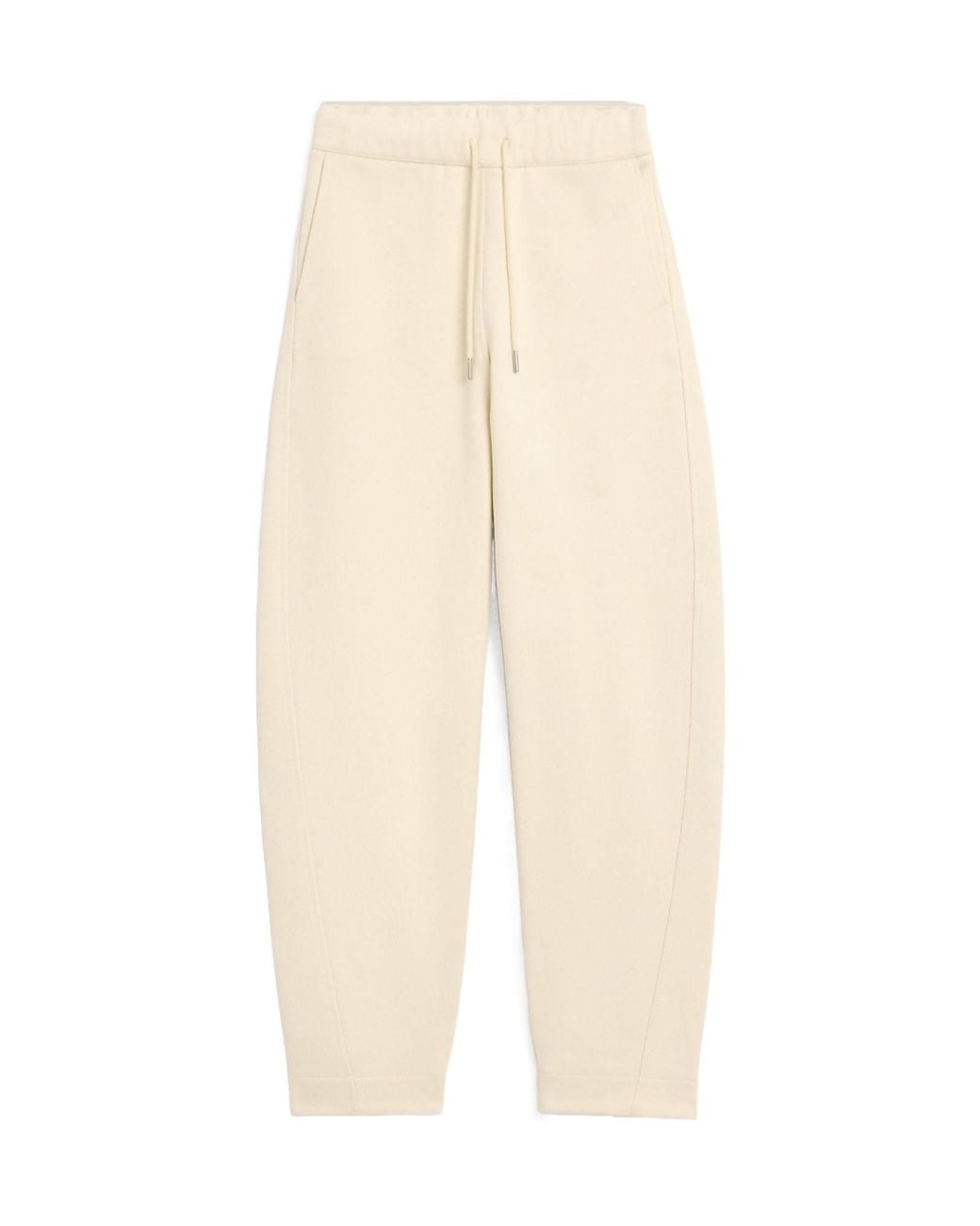 AMI Natural Ami Drawstring Straight-Leg Sweatpants for men