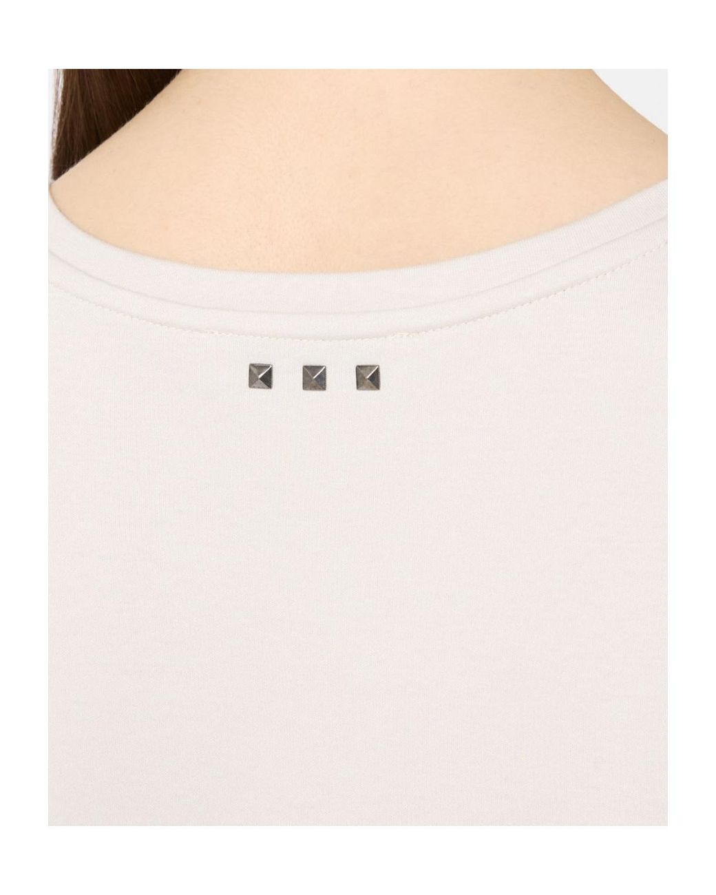 Max Mara White Furetto Embellished Tank Top