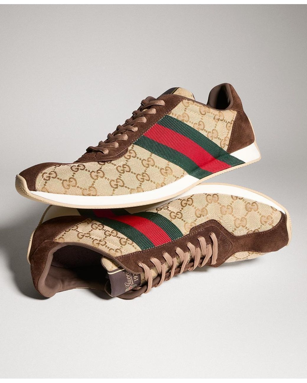 Gucci Brown Tempo Sneaker for men