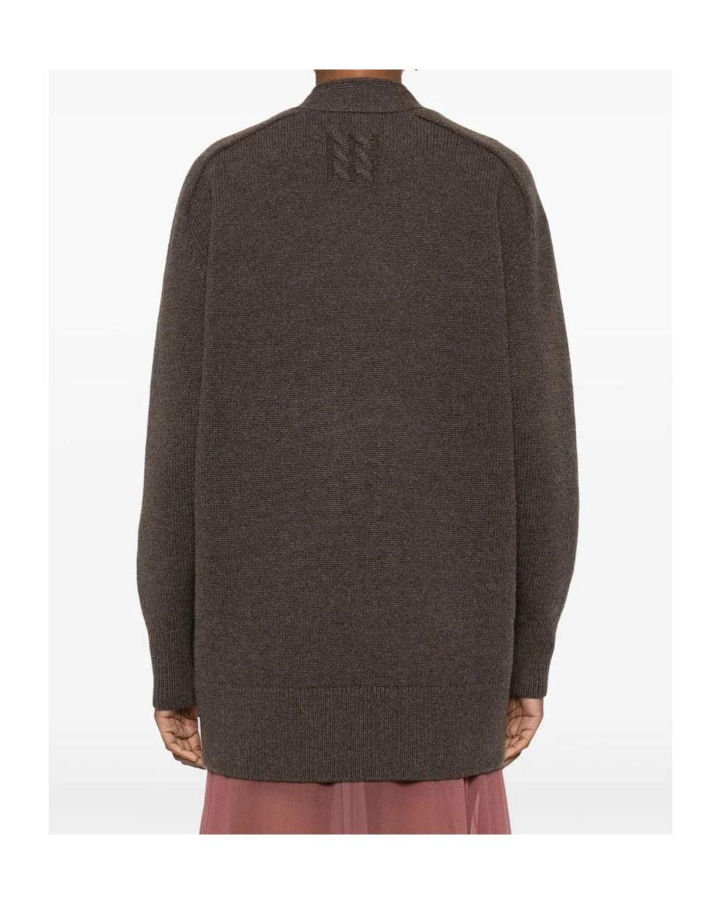 Nili Lotan Gray Jaycee Cardigan