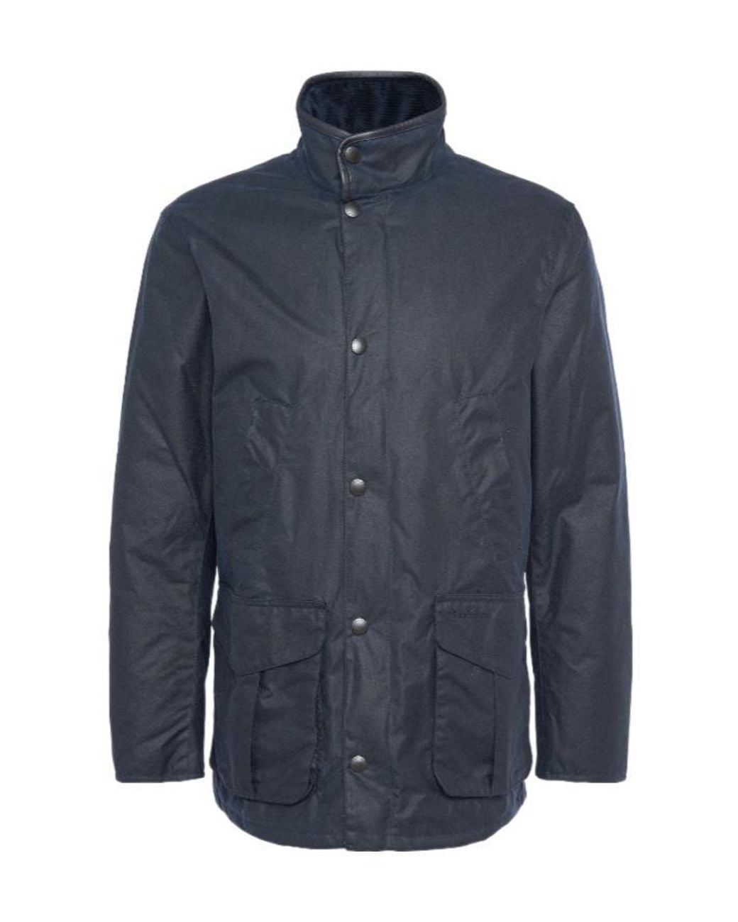 Barbour Blue Hereford Waxed Jacket for men