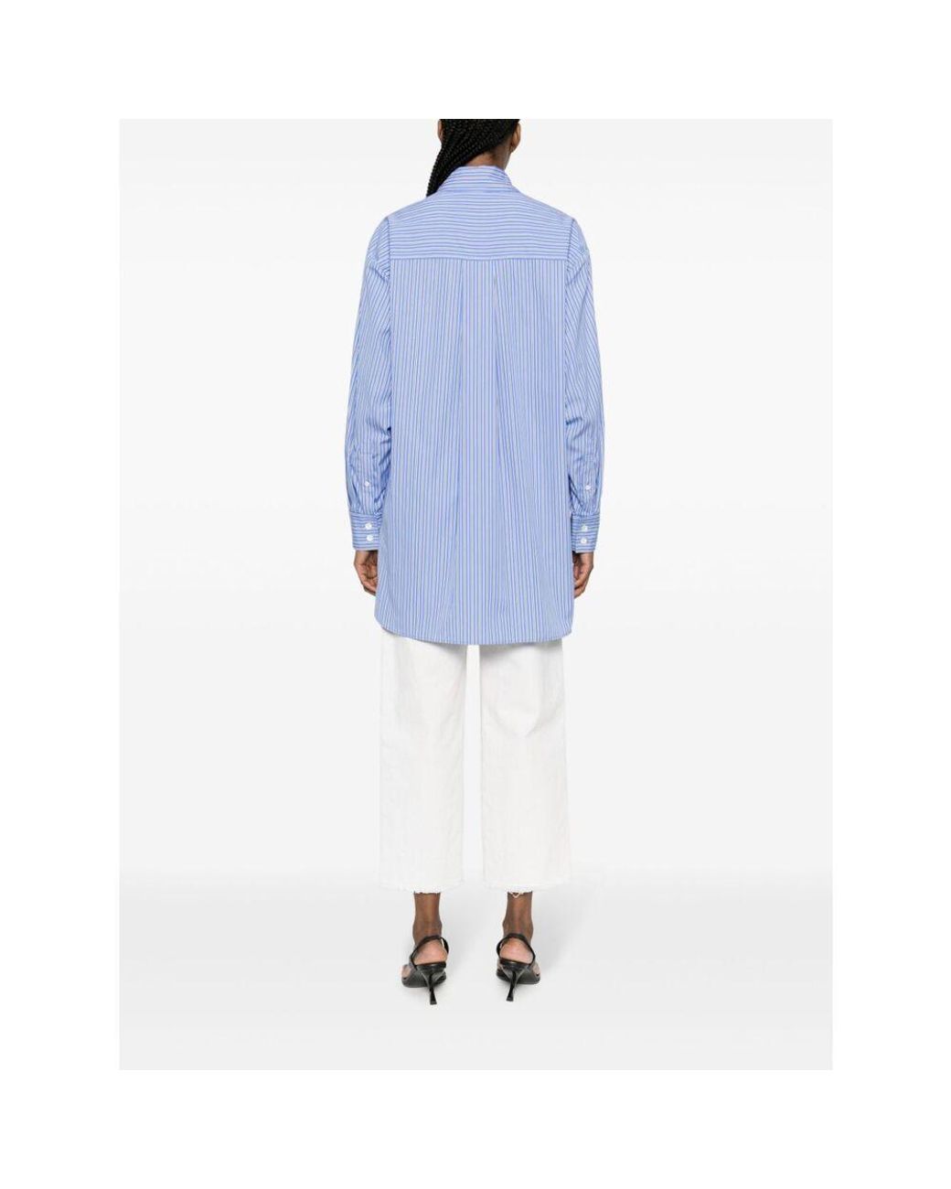 Isabel Marant Blue Cylvany Button-Up Shirt