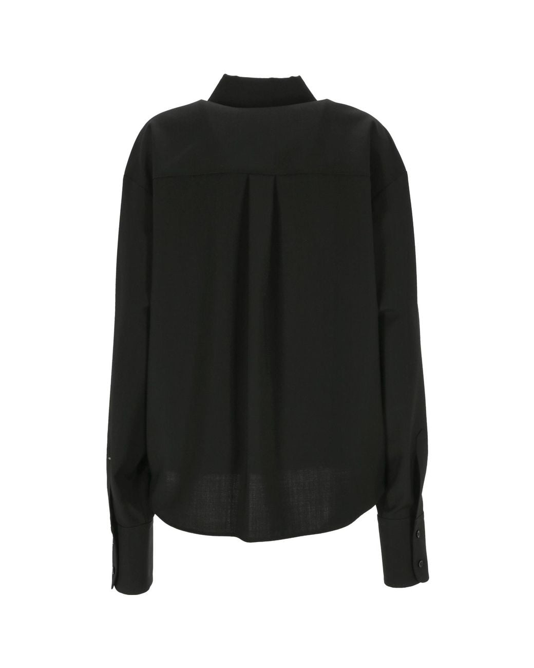 Sportmax Black Mappa Oversized Shirt