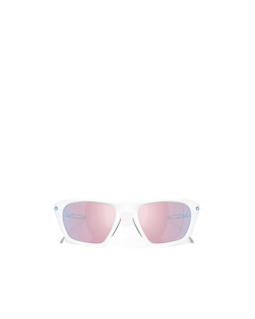 Oakley Pink Geometric Frame Sunglasses for men