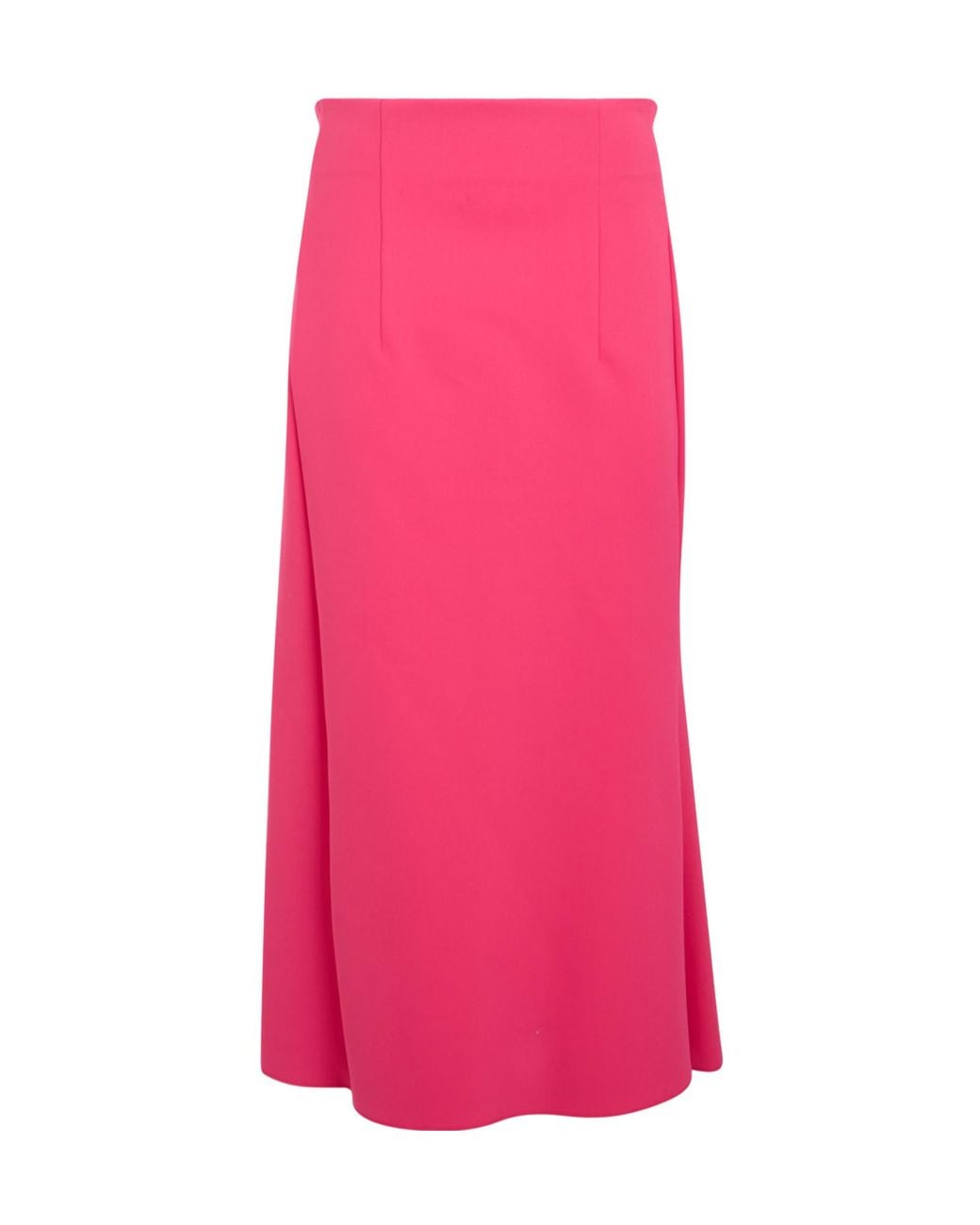 Philosophy Di Lorenzo Serafini Pink Flared Midi Skirt