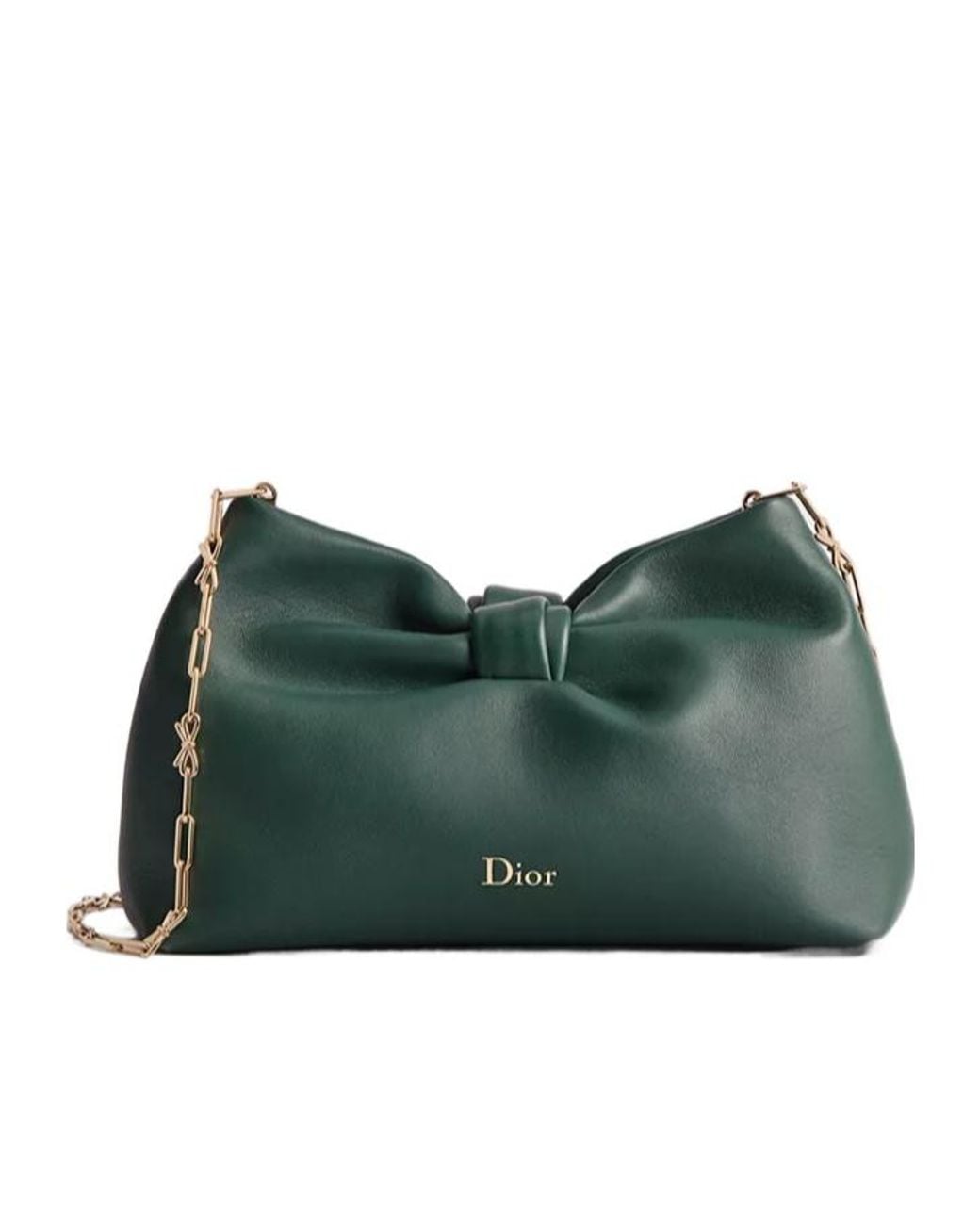 Dior Green Small Bow Bag