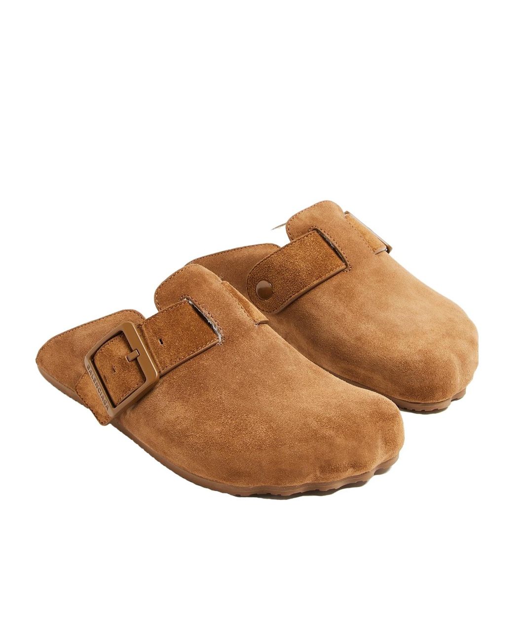 Balenciaga Brown Sunday Slip-On Mules