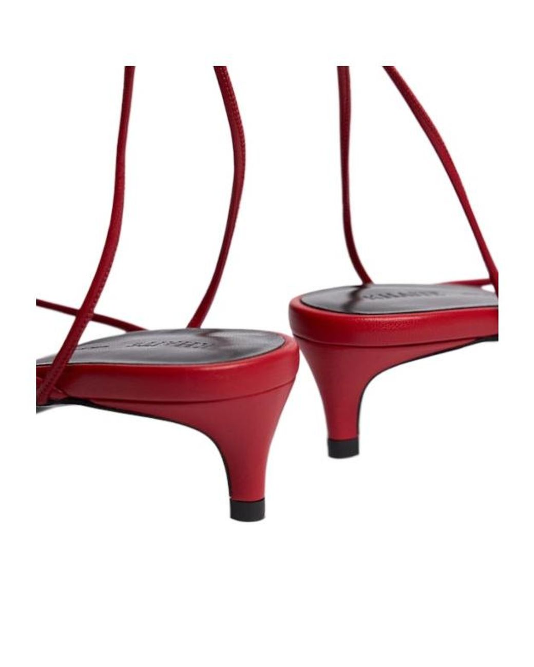 Khaite Pink Ankle Strap Sandals