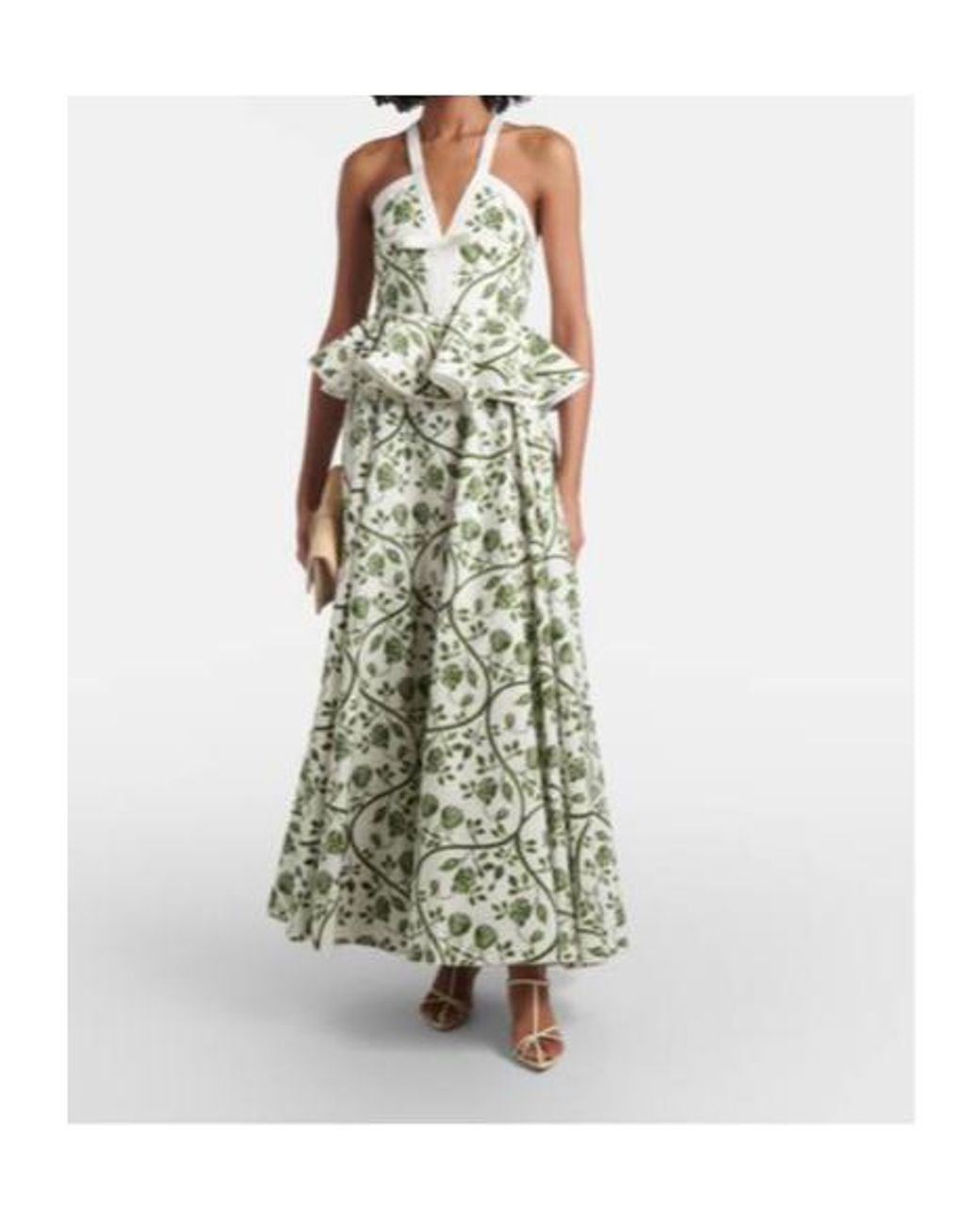 Giambattista Valli White Cotton Maxi Dress