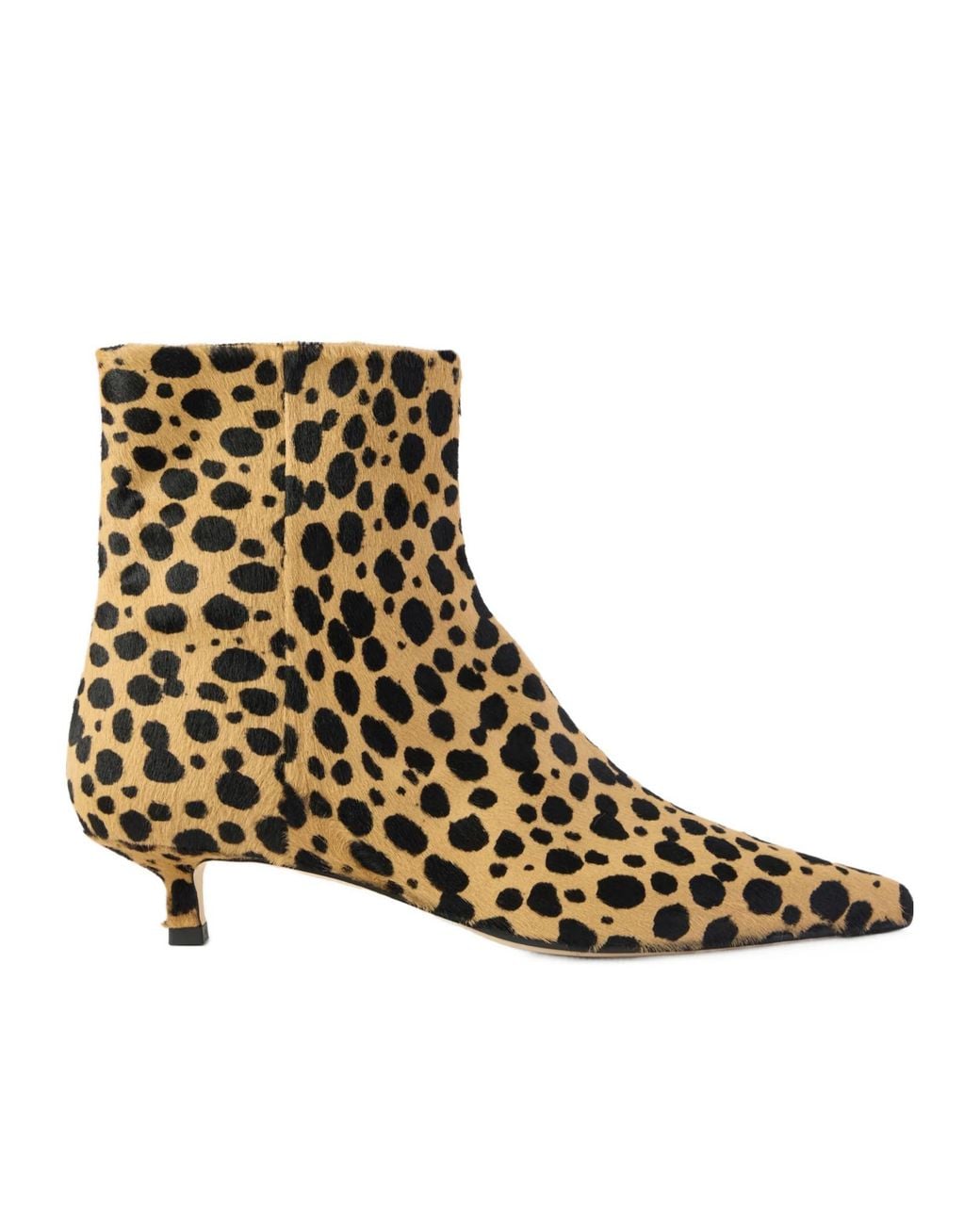 Aeyde Brown Sofie Leopard-Print Calf Hair Pumps