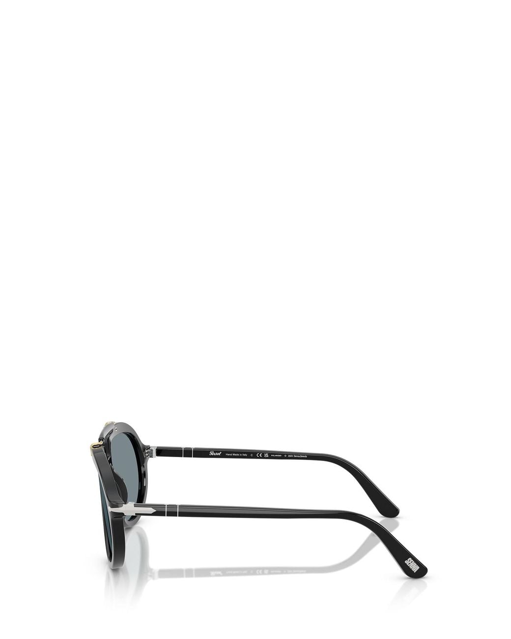Persol Gray Pilot Frame Sunglasses for men