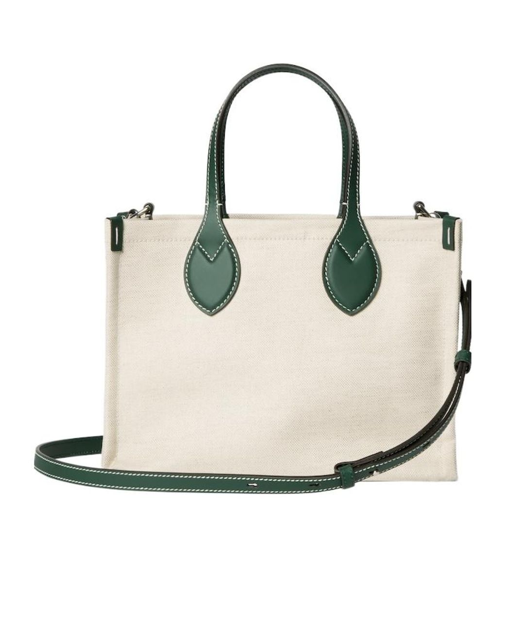 Gucci Natural Logo Printed Small Tote Bag