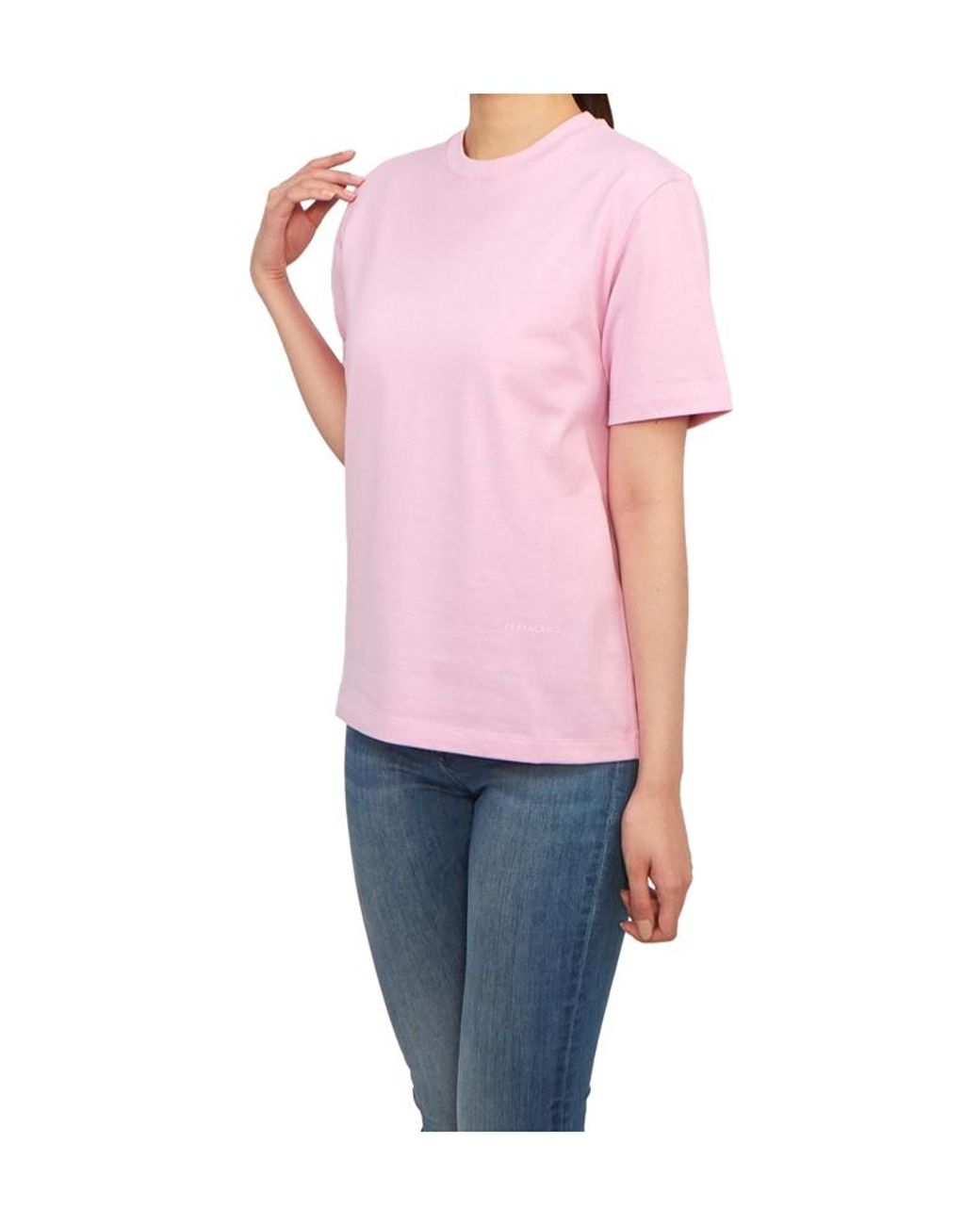 Ferragamo Pink Short-Sleeved T-Shirt