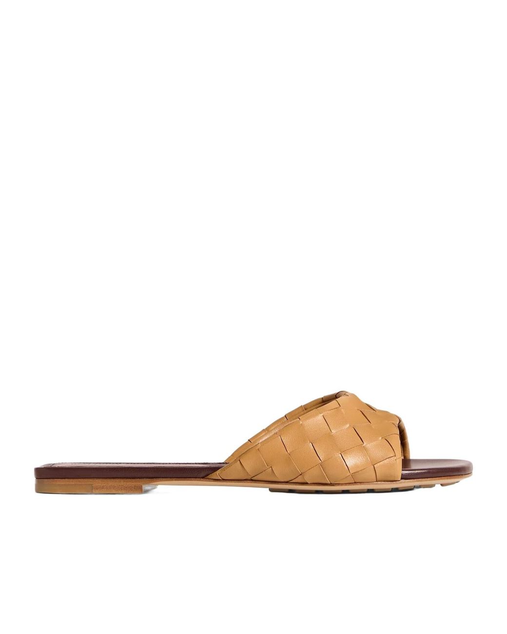 Bottega Veneta Brown Livia Flat Mule