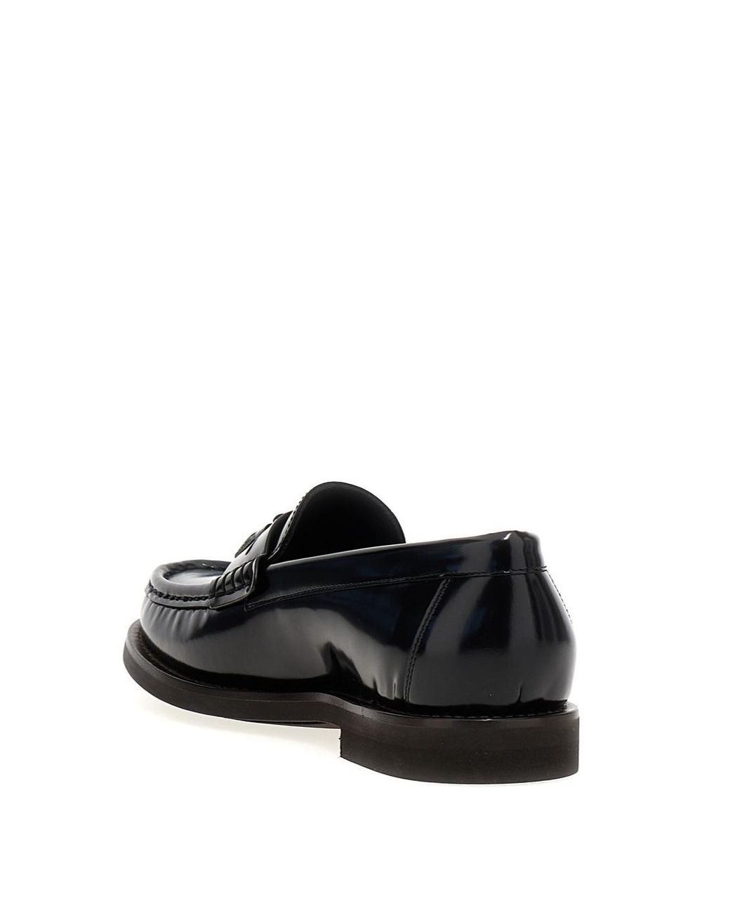 Brunello Cucinelli Black Monili Tassel-Detailed Loafers