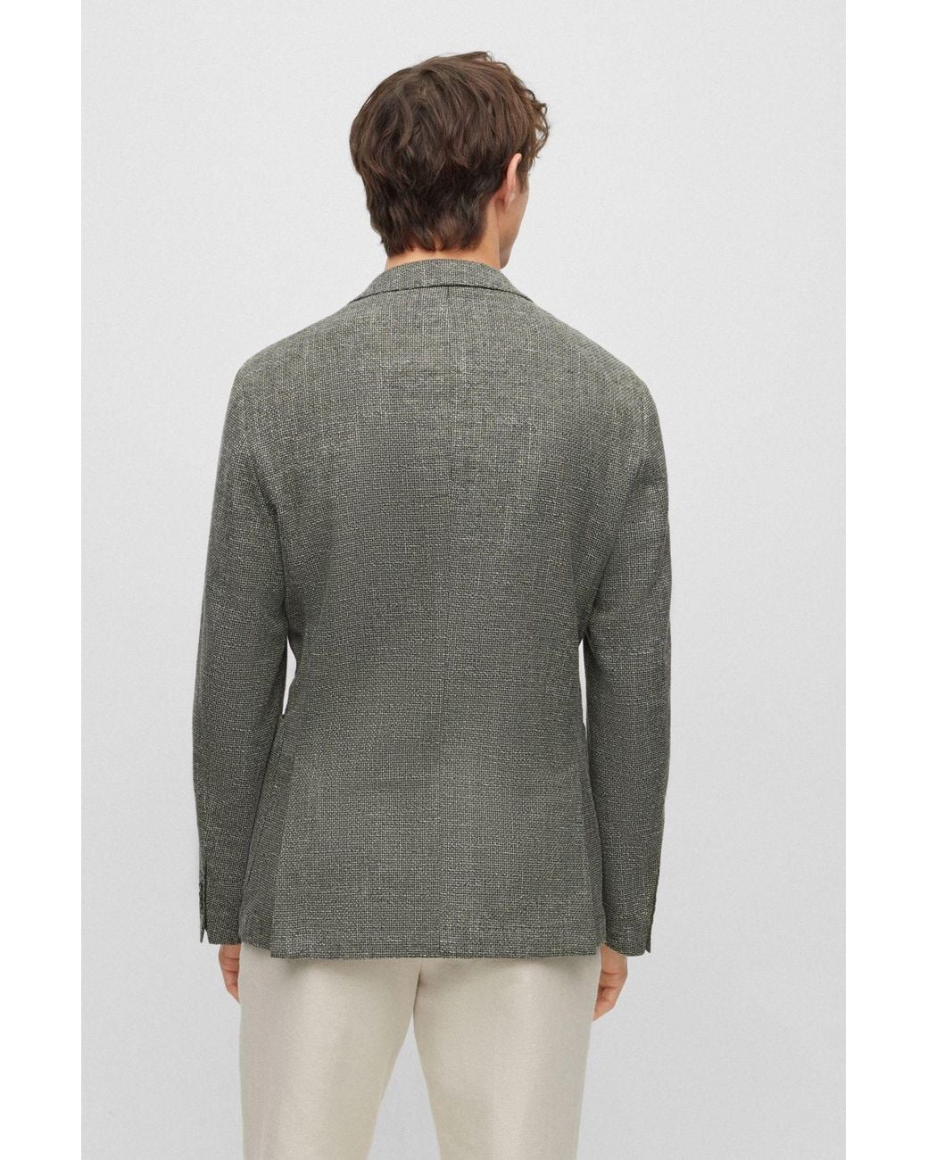 Boss Green Long-Sleeve Blazer for men