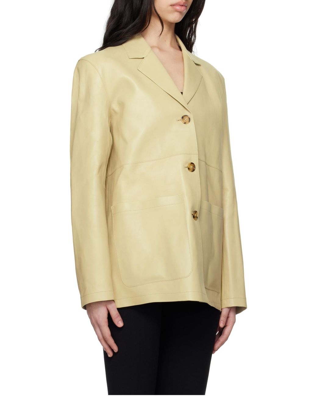 Totême Natural Totême Single Breasted Blazer