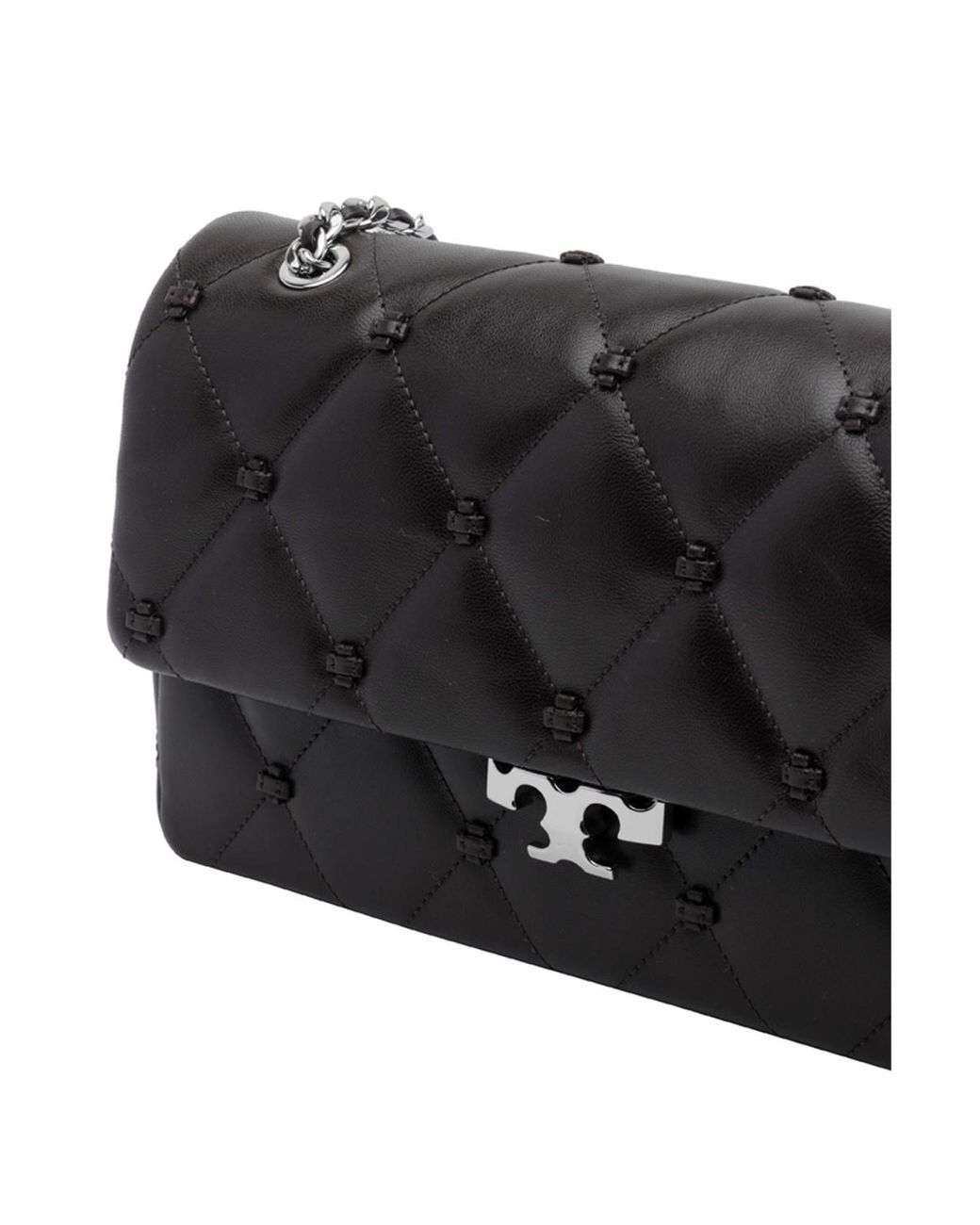 Tory Burch Black Flap Shoulder Bag