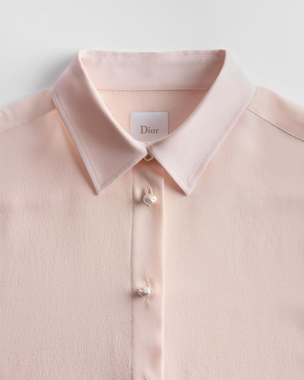 Dior Pink Long-Sleeved Shirt