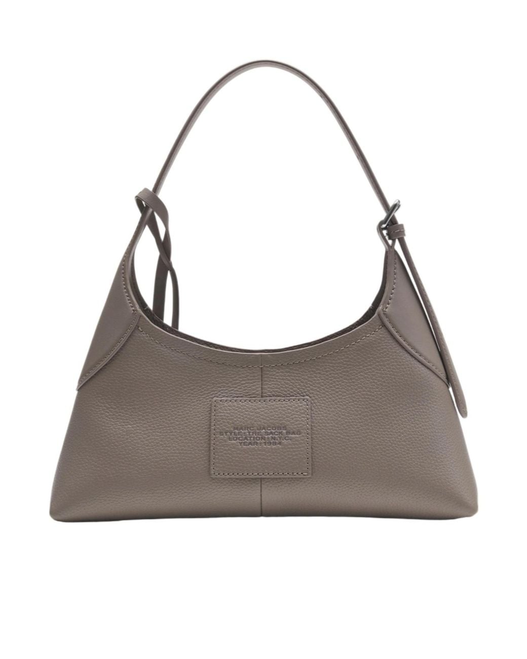 Marc Jacobs Gray Drawstring Handbag