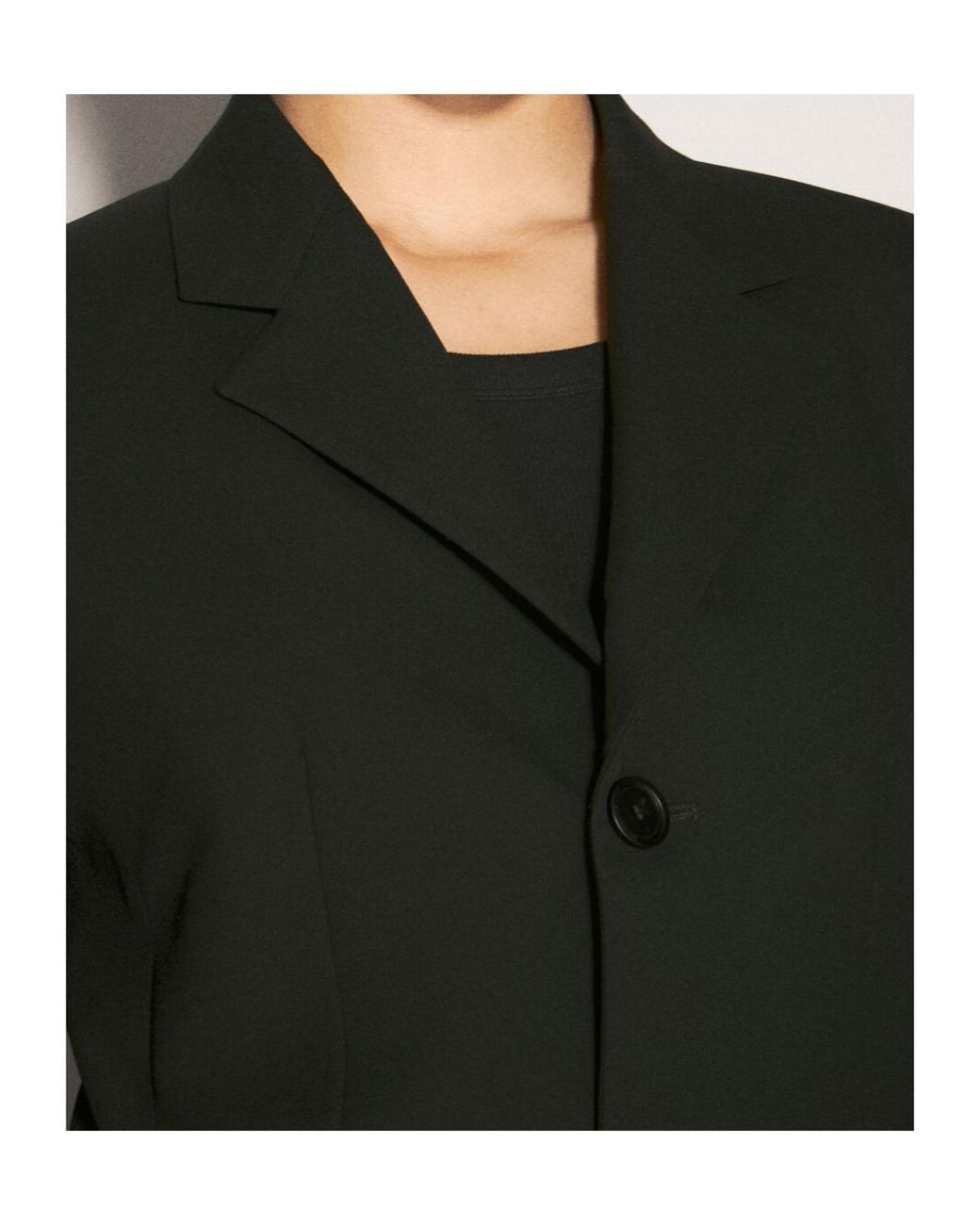Balenciaga Black バレンシアガ アワーグラス シングルブレスト ジャケット