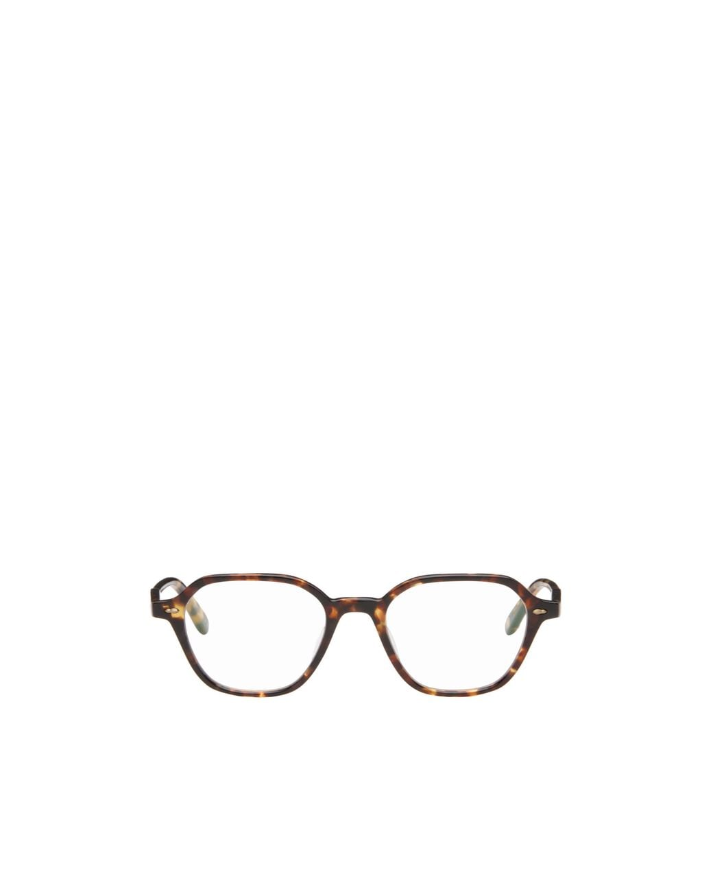 Garrett Leight White Galloway Non-Prescription Glasses for men