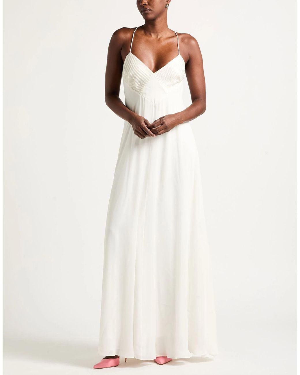 Max Mara White Special Occasion Dresses