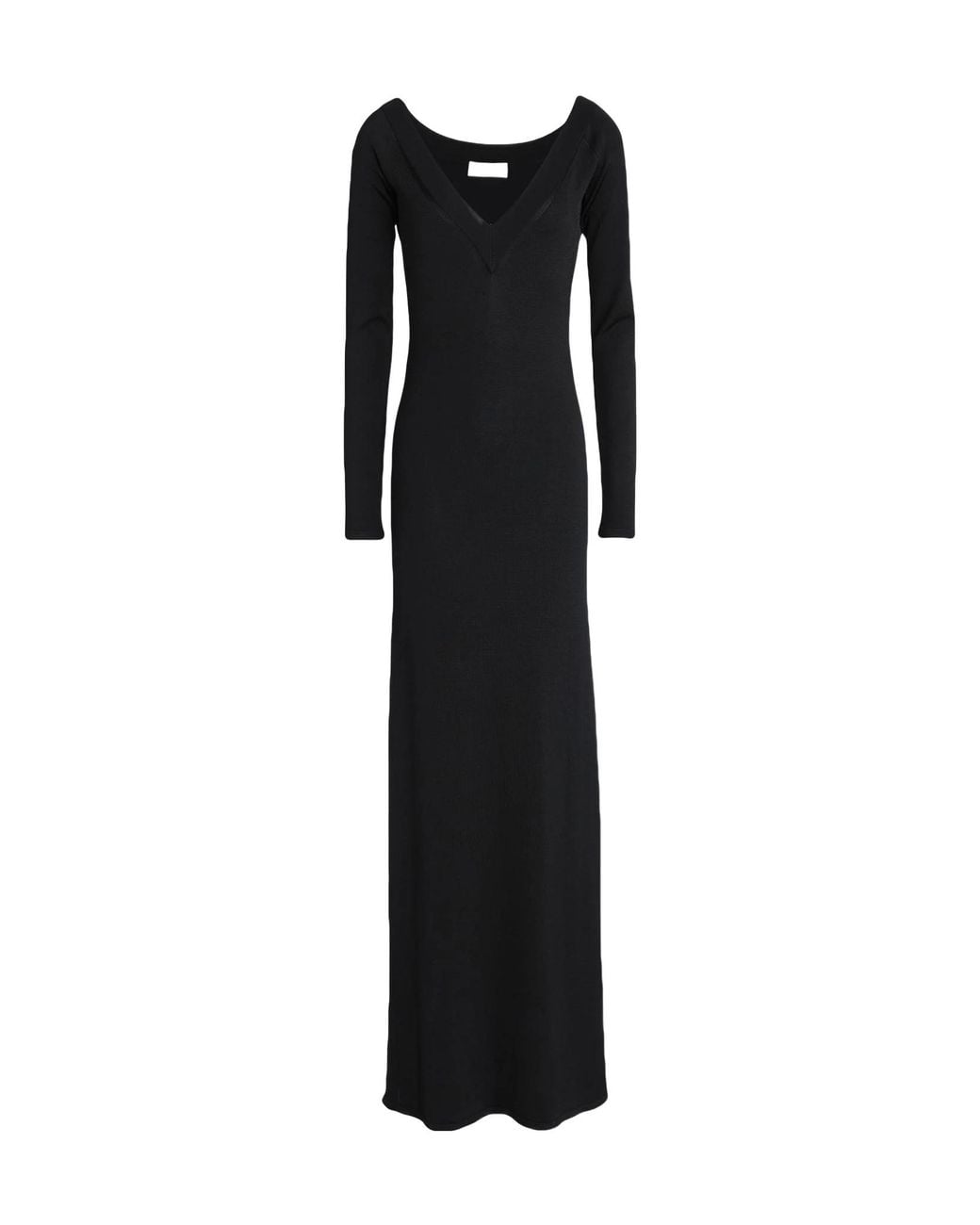 Saint Laurent Black Knit Dresses