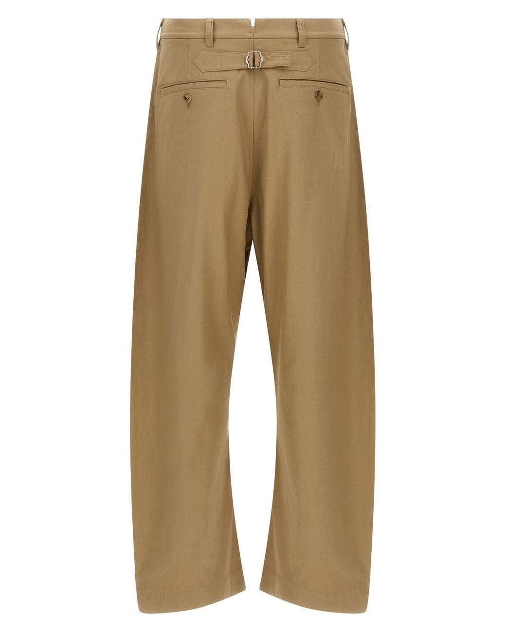 Comme des Garçons Natural Triple Layer Wide-Leg Trousers for men