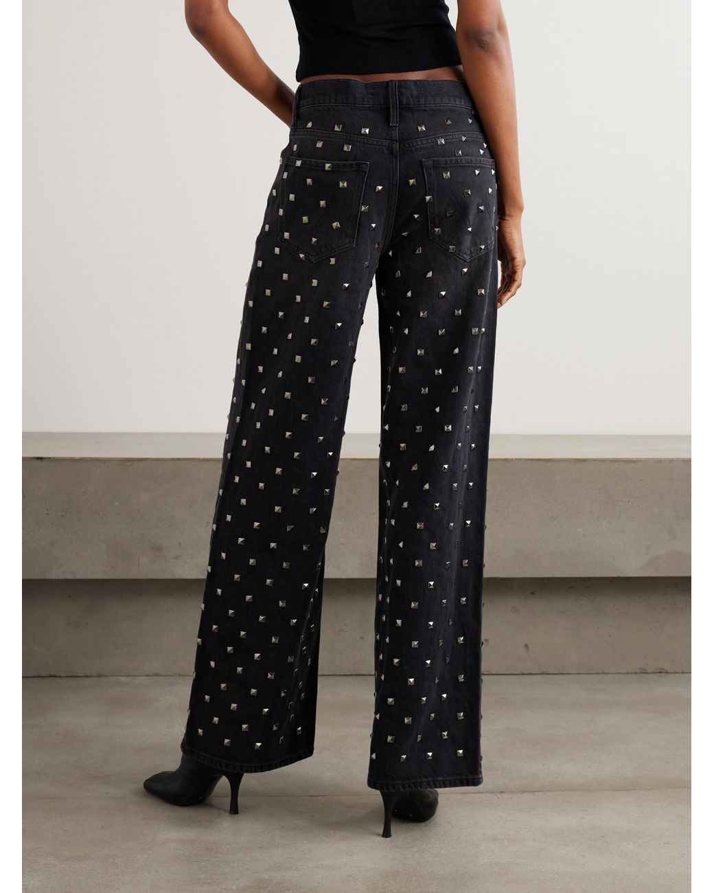 Mother Black Loose Jeans