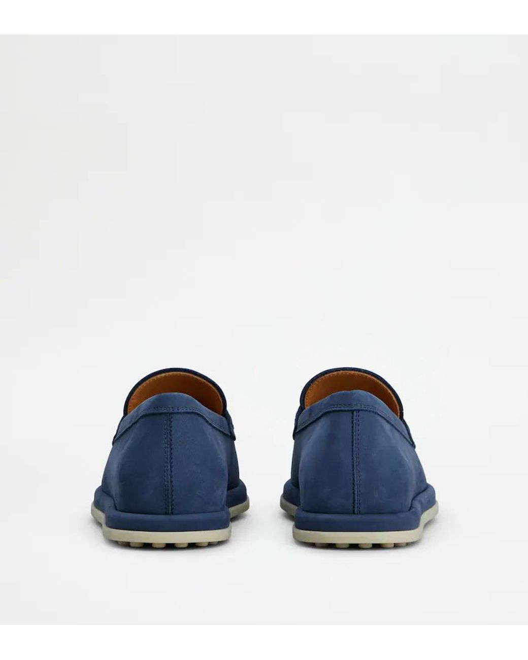 Tod's Blue Loafers