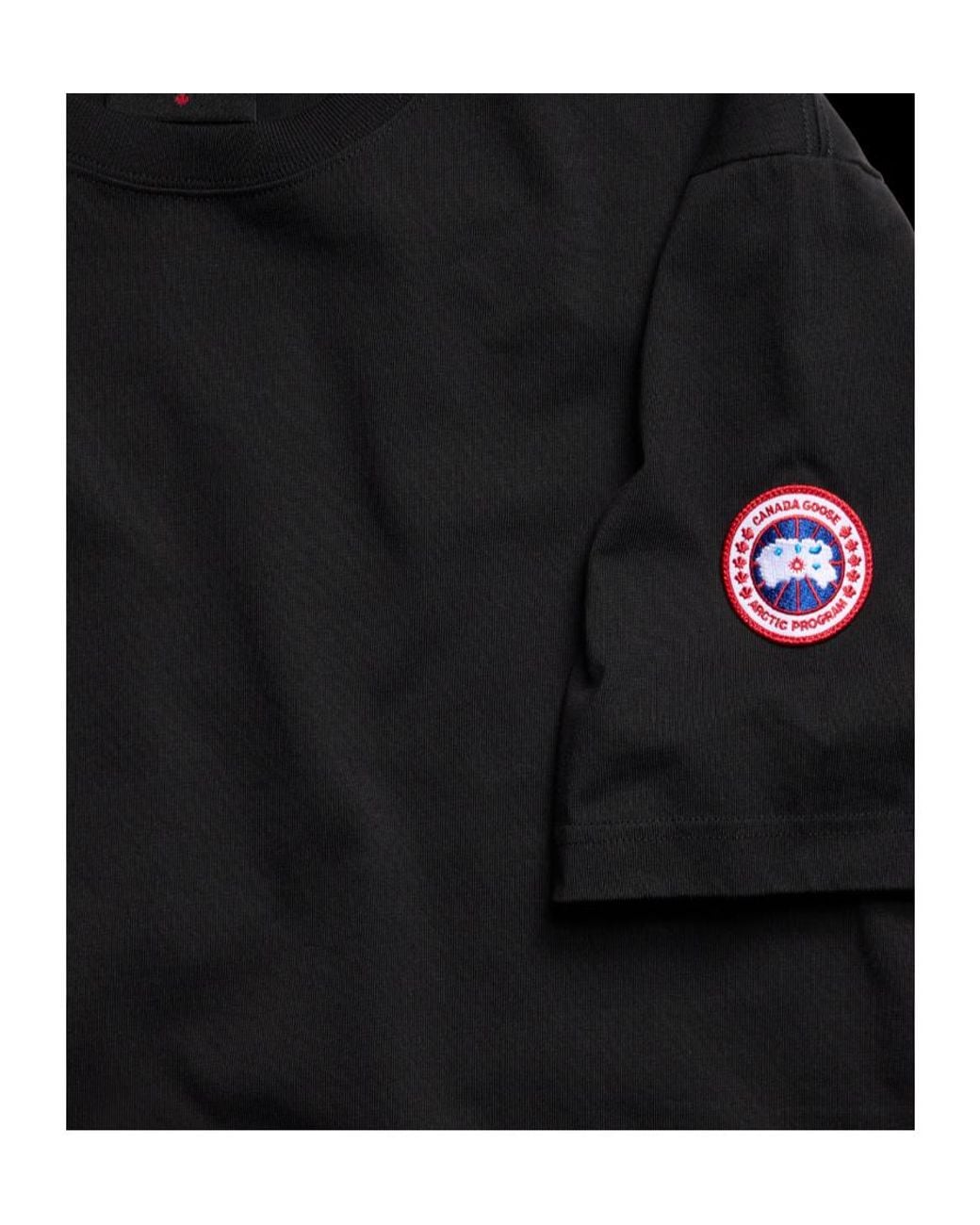 Canada Goose Black Novo T-Shirt for men