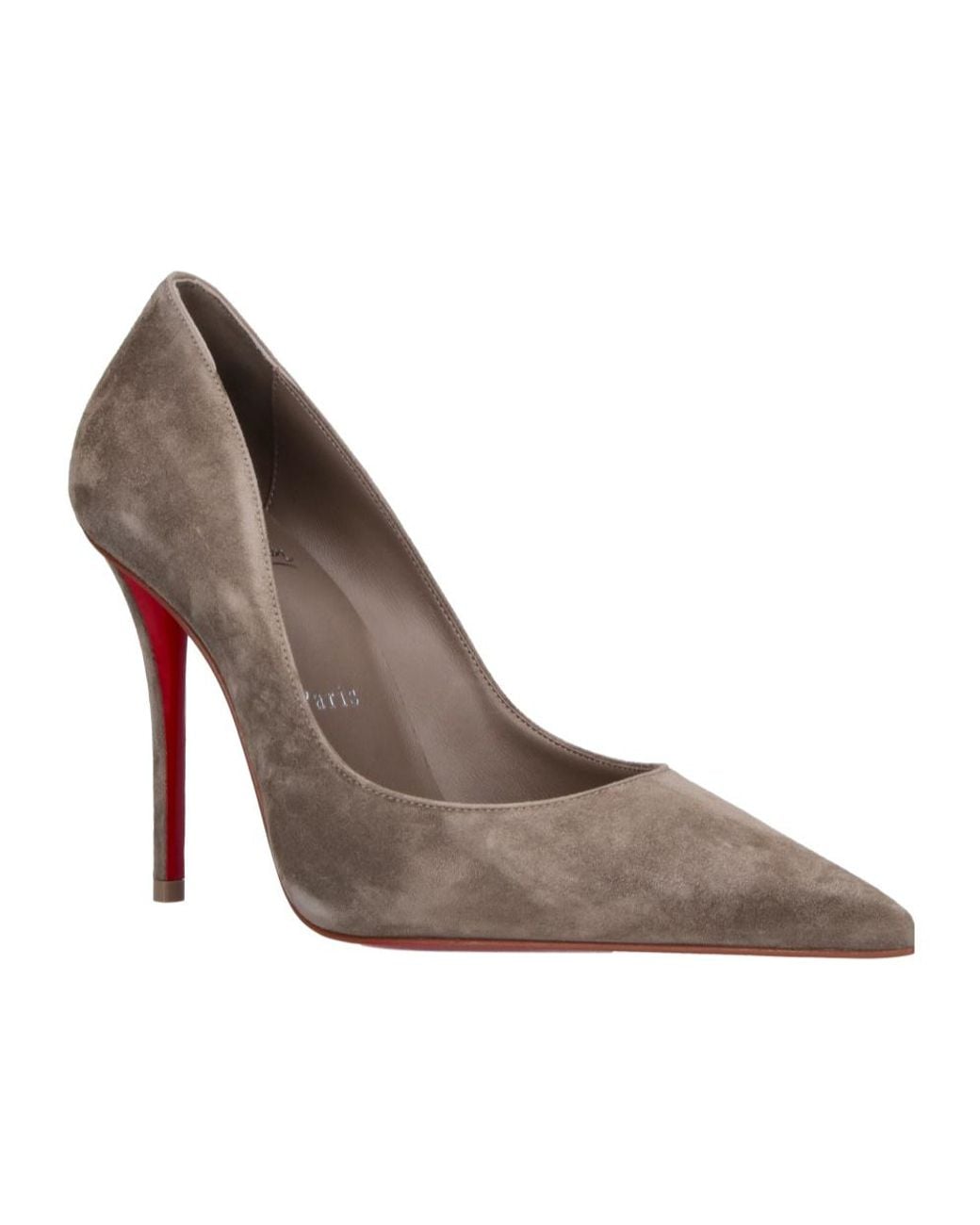 Christian Louboutin Multicolor Miss Z Suede Pointed-Toe Pumps
