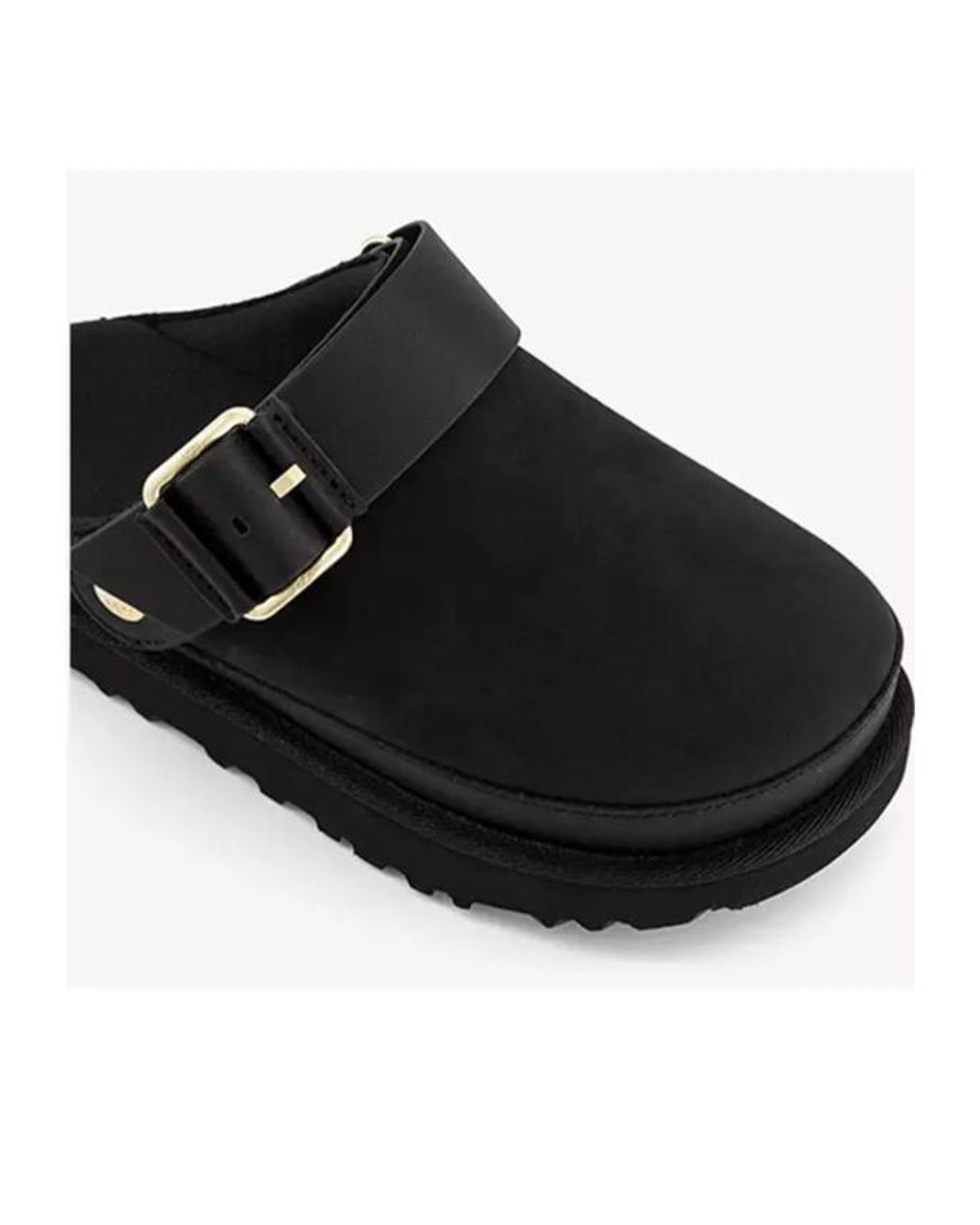 Ugg Black Goldenstar Villa Clogs