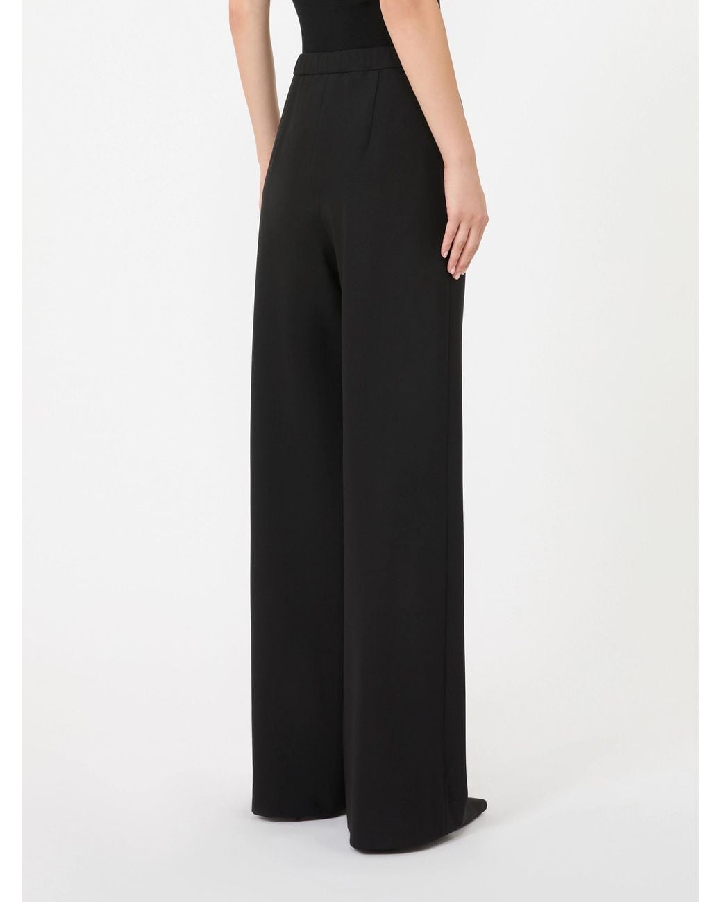 Max Mara Black Studio Denaro Drawstring Pants