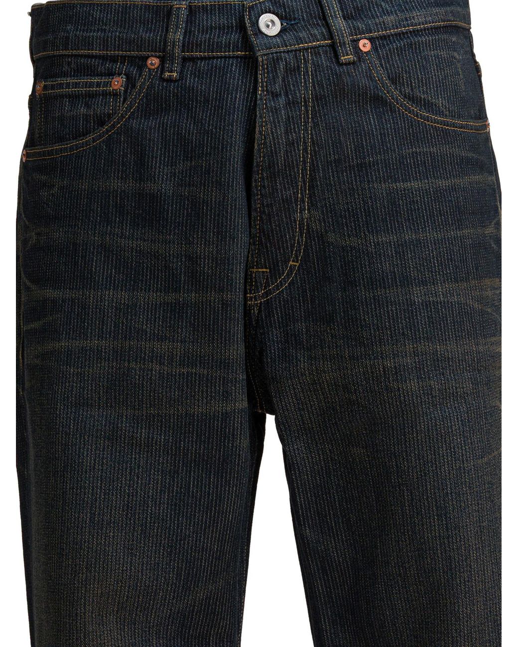 Our Legacy Gray Third Cut Wide-Leg Jeans for men