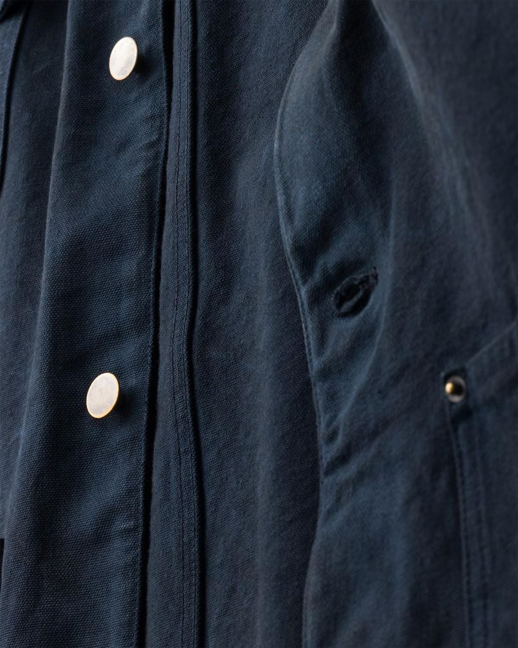 Prada Blue Canvas Work Jacket