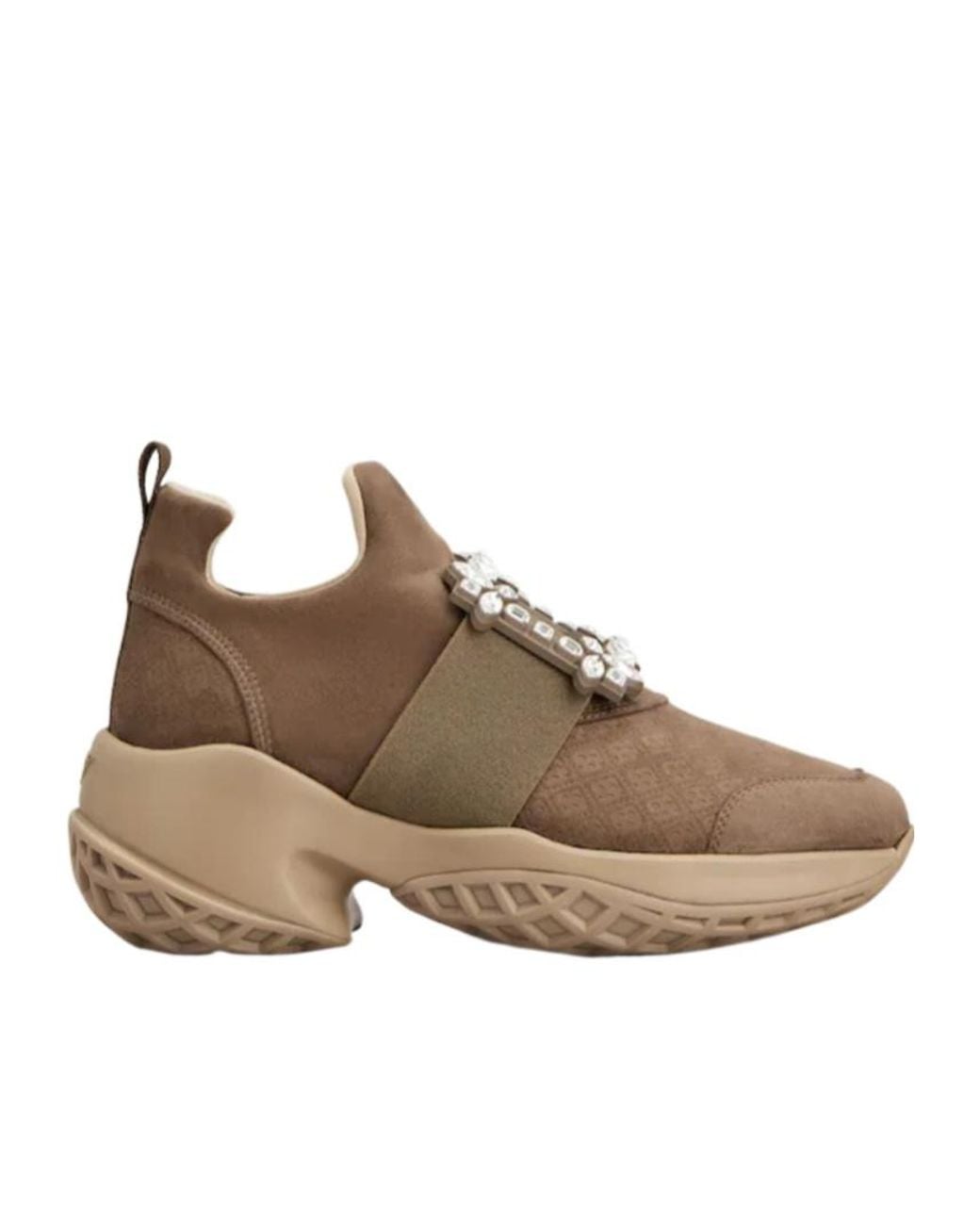 Roger Vivier Brown Viv' Run Sneakers