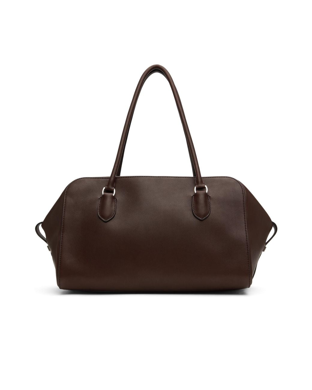 The Row Brown Logo Handbag