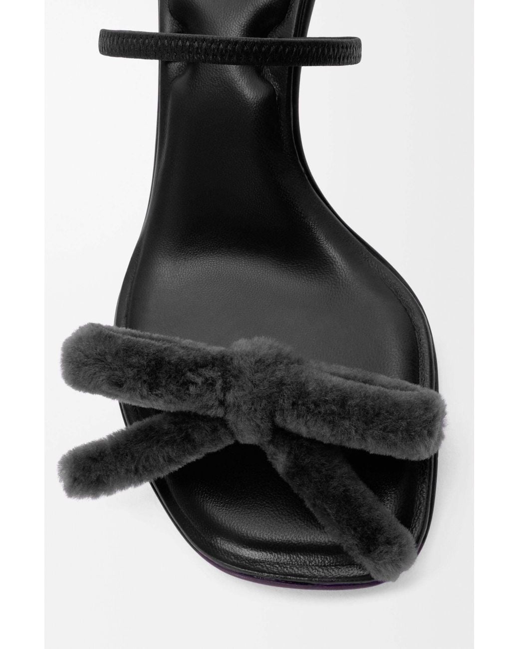 Loewe Black Mimi Bow Sandal