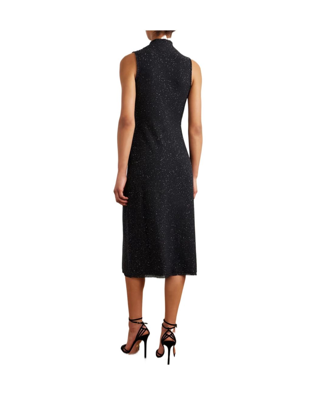 Altuzarra Black Slim Fit Midi Dress