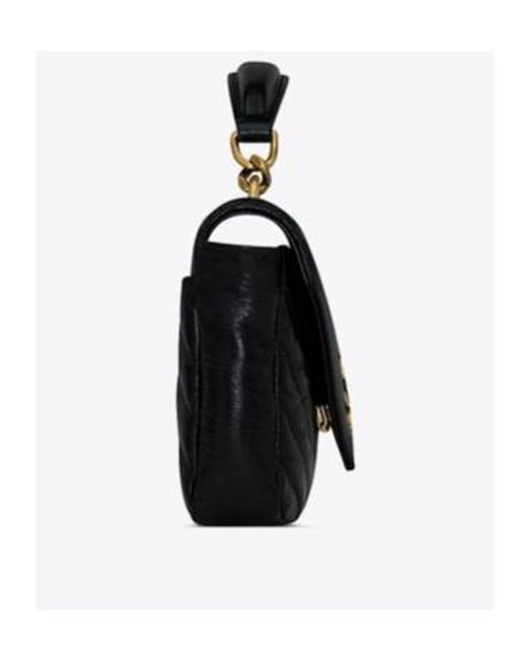 Saint Laurent Black College Mini Chain Bag