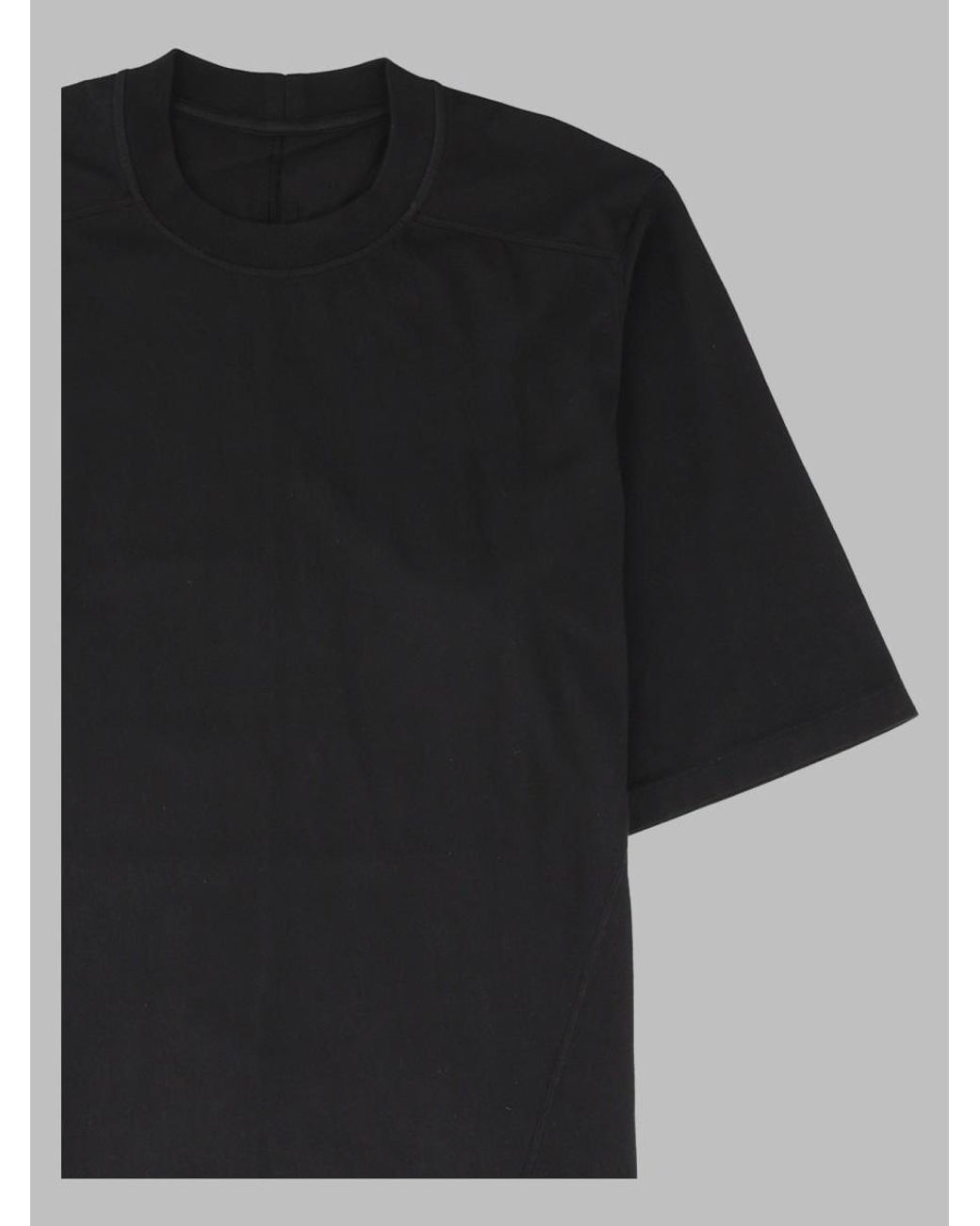 Rick Owens Black Tower Walrus Jersey T-Shirt for men